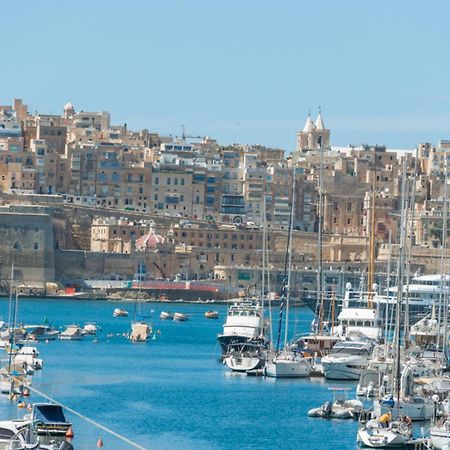 Authentic Gf Apartment With Terrace At The 3 Cities Marina Cospicua Ngoại thất bức ảnh