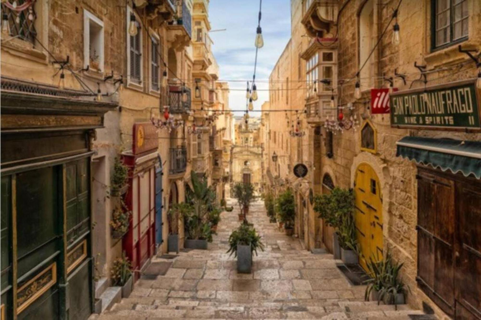 Authentic Gf Apartment With Terrace At The 3 Cities Marina Cospicua Ngoại thất bức ảnh